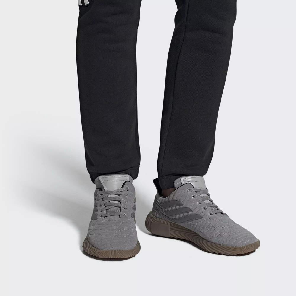 Adidas Sobakov Tenis Grises Para Hombre (MX-57484)